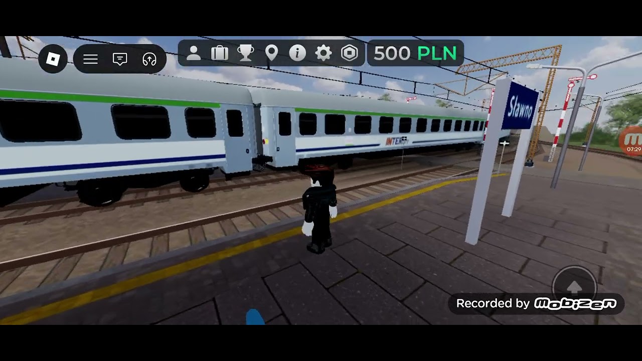 ŁAPANIE POCIĄGÓW W PCD ROBLOX 
