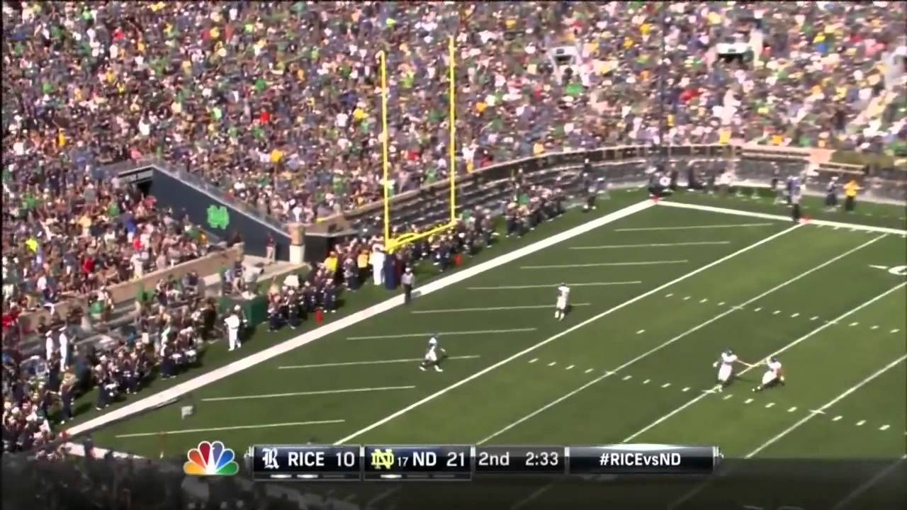 2014 Rice at Notre Dame