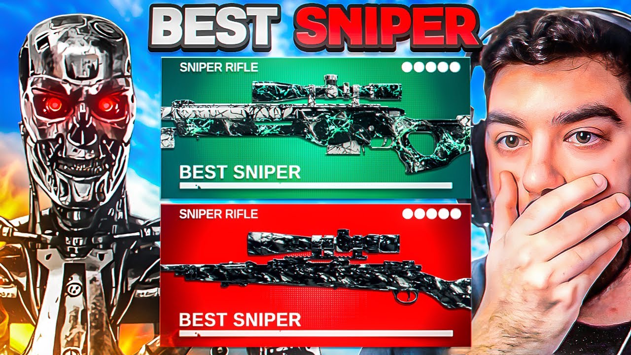 the BEST SNIPER RIFLE LOADOUT to USE on Rebirth Island Warzone!