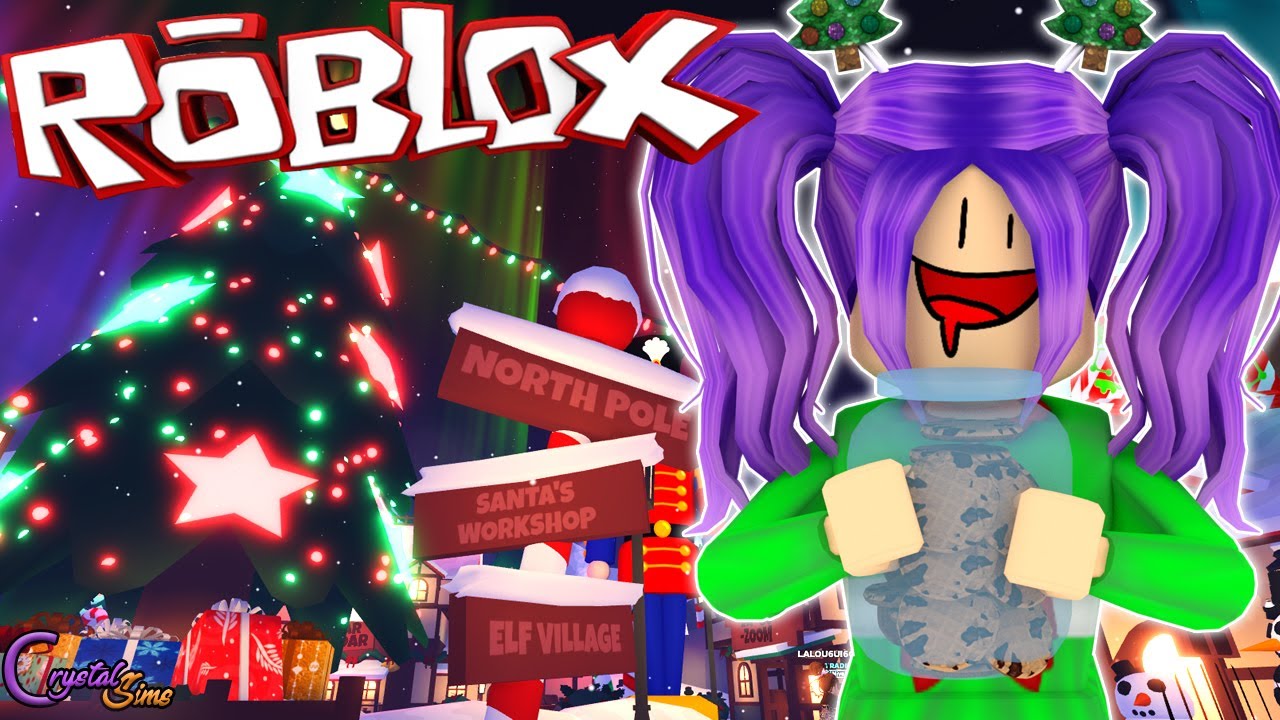 GASTO MIS GALLETAS EN LOS NUEVOS OBJETOS NAVIDEÑOS | OVERLOOK BAY ROBLOX | CRYSTALSIMS