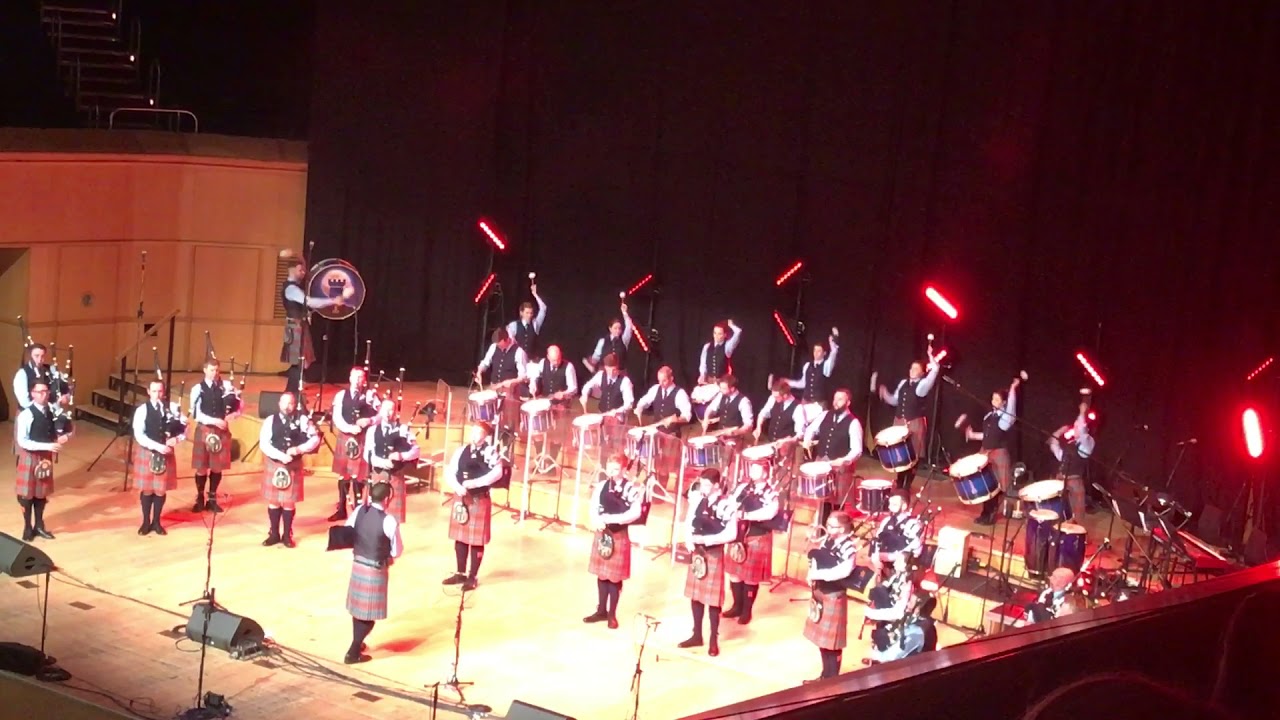 Shotts & Dykehead Caledonia Pipe Band Concert - The Seumas J Lawson Medley - Glasgow 2017