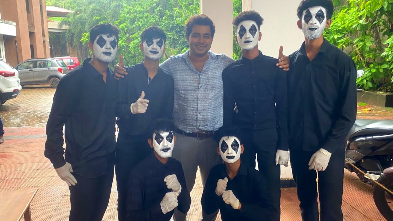 Mime act on cyber crime  by Alvas students #mime