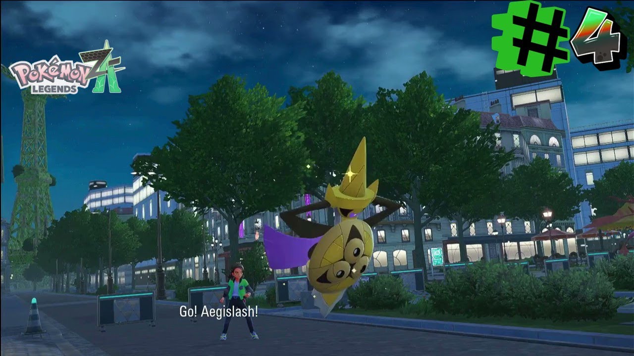 Pokémon Legends Z-A Online Battles #4 Aegislash's Head Smash/Giga Impact