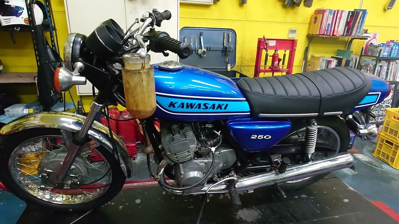 在庫車両紹介動画　カワサキ2サイクルトリプル　250SSマッハ