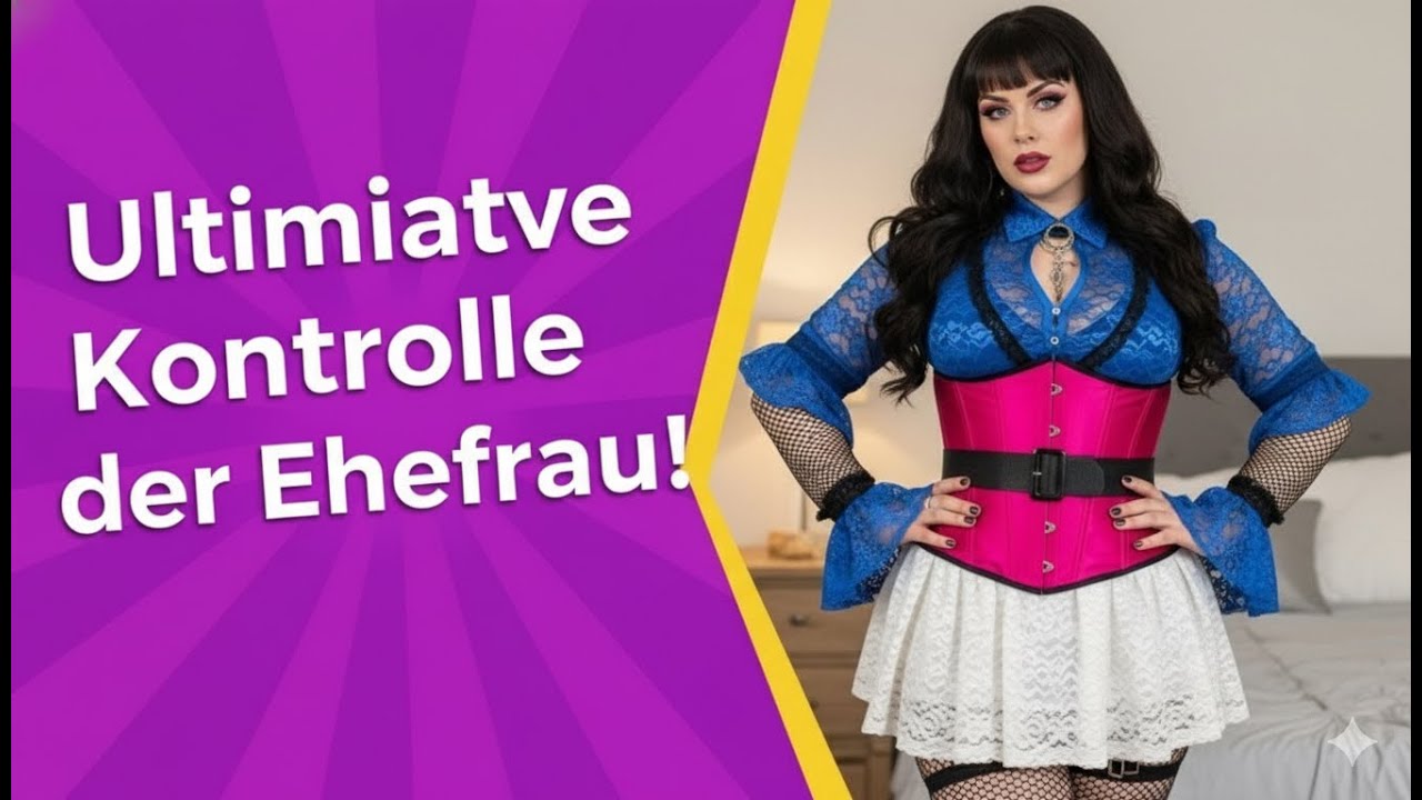Die ultimative Ehefrauenkontrolle: Ich bin jetzt ihre vollständig feminisierte Sissy Crossdressing
