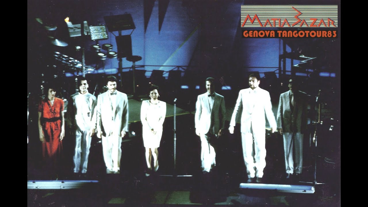 Mauro Sabbione - Matia Bazar - Intro/Bambini di poi - TangoTour - Genova a.d. 1983 - 1.0