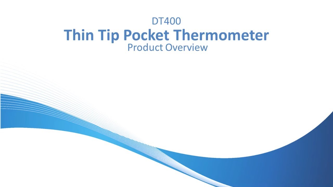 DT400 Pocket Thermometer with Thin Tip