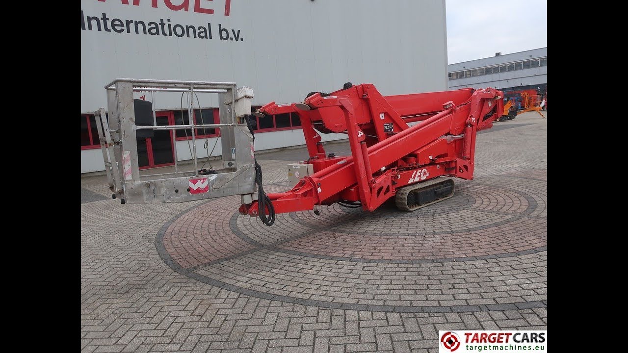 780530 TEUPEN LEO 23GT HYLIFT SPIDER TRACKED 23 GT CRAWLER BOOM WORK LIFT BI-FUEL 2300CM 2008
