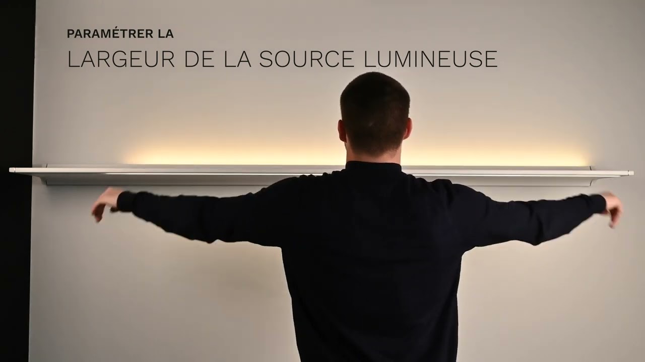 Comment contr&ocirc;ler l'&eacute;clairage de cuisine Novy Shelf Pro avec la commande 