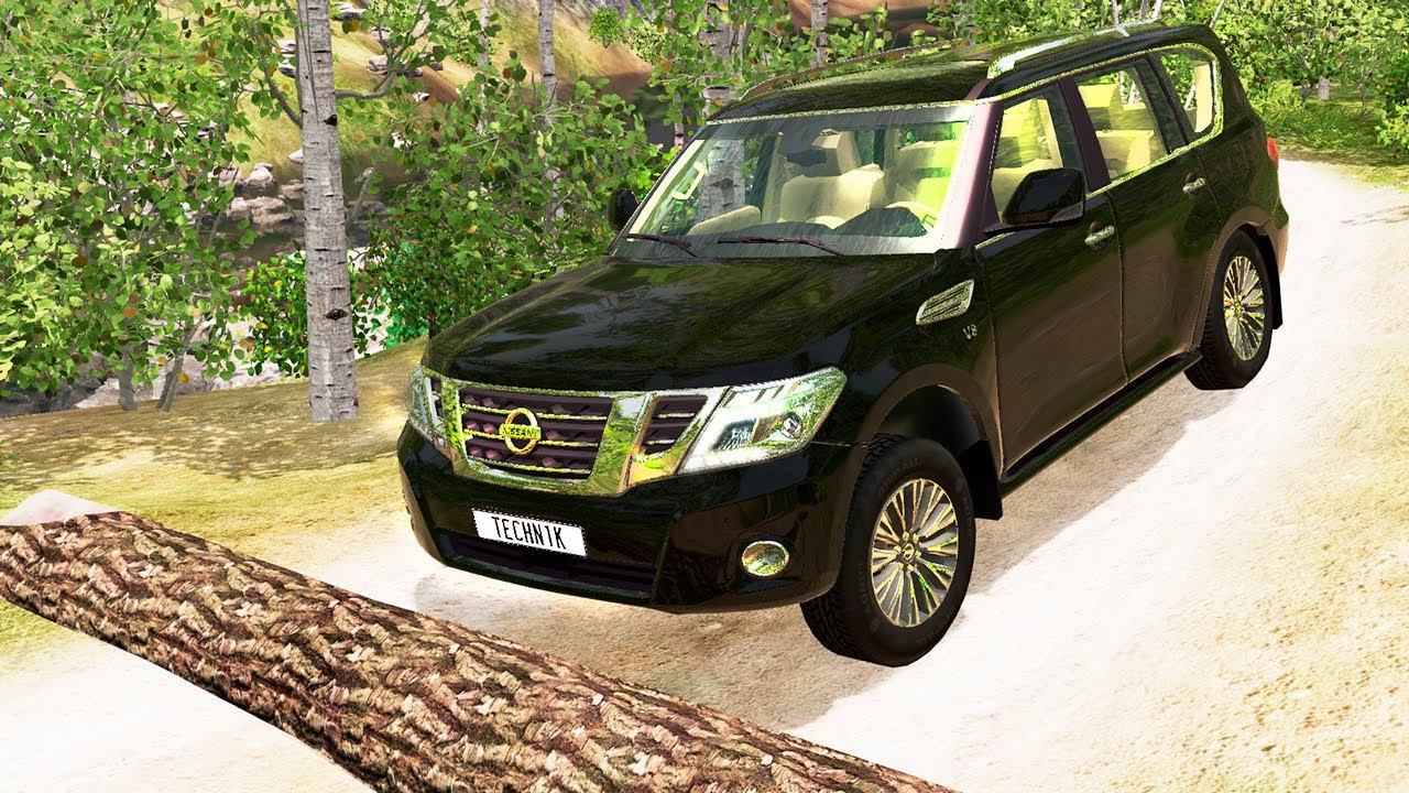 Cars vs Fallen Tree #9 | BeamNG.drive