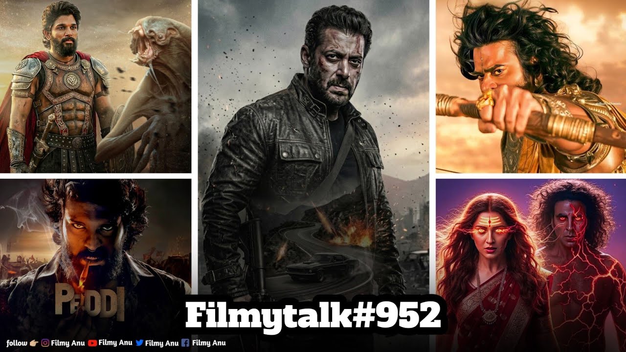Filmy Talks #952:- Salman Eid 2027🤩, Peddi Postponed😱, Shakti Shalini🧐, Jailer 2🤔, AA22XA6 Title😍