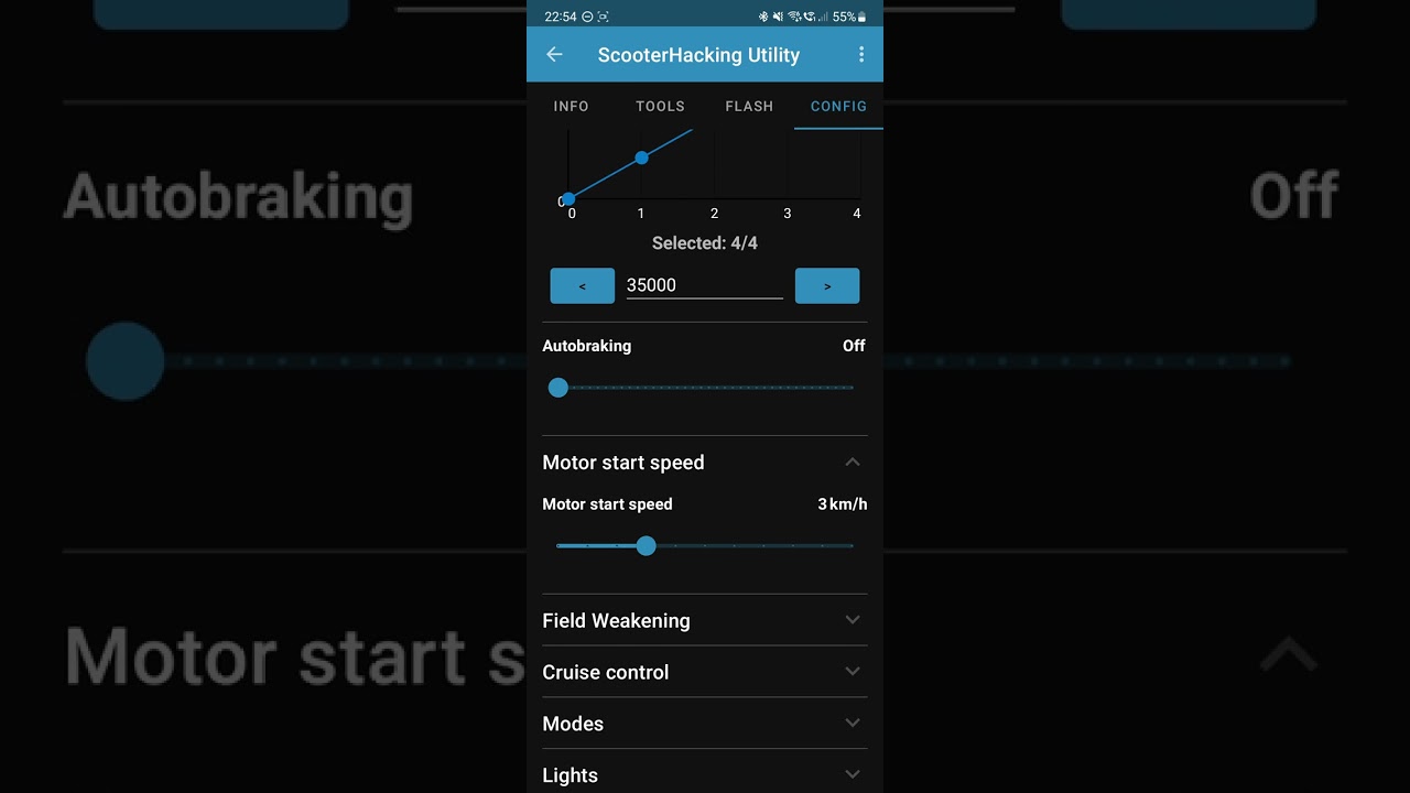 Обновление Ninebot MAX G30 для более быстрой езды. Обзор прошивки SHFW для самоката 13S/48V. Часть 3/3