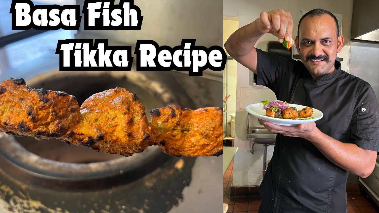 Basa Fish Tikka Recipe | Tandoori Fish Tikka | Fish Tikka Restaurant Style | Chef Khursheed Alam