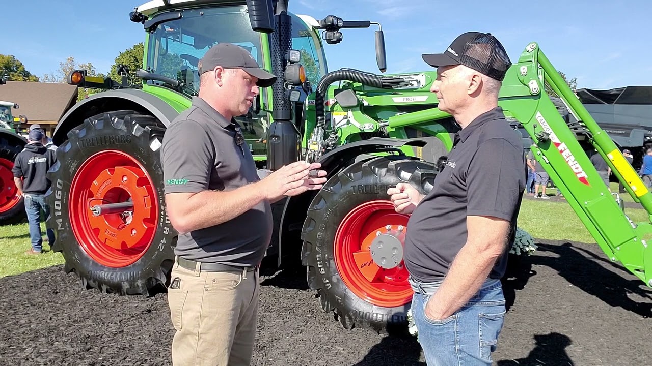 Fendt 600 Vario Series launch at Canada's Outdoor Farm Show 2024 in Woodstock Ontario