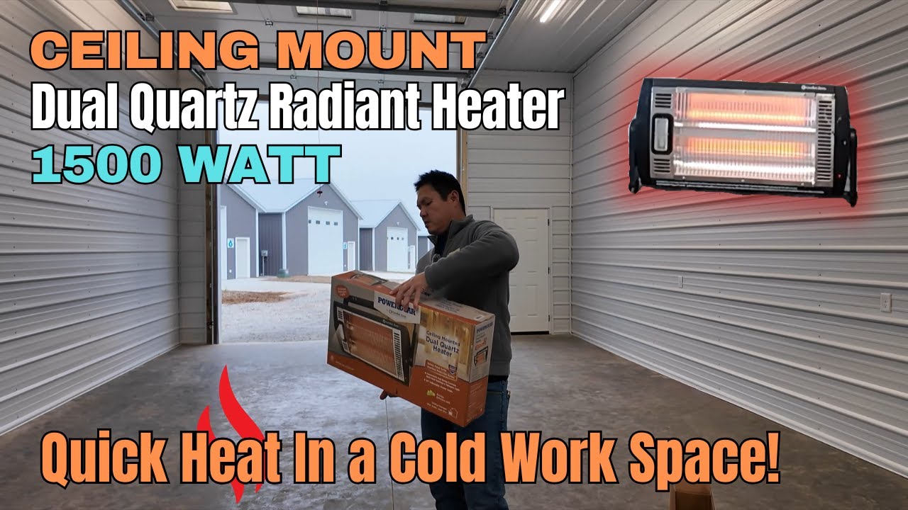 Этот обогреватель мощностью 1500 Вт &mdash; просто ЗВЕРЬ! Comfort Zone Dual Quartz POWER Heat!