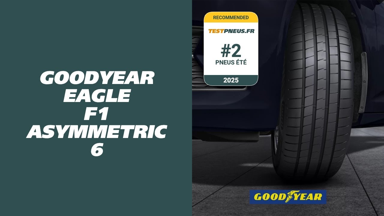 Goodyear Eagle F1 Asymmetric 6 : Test et comparaison avec Michelin, Bridgestone, Continental