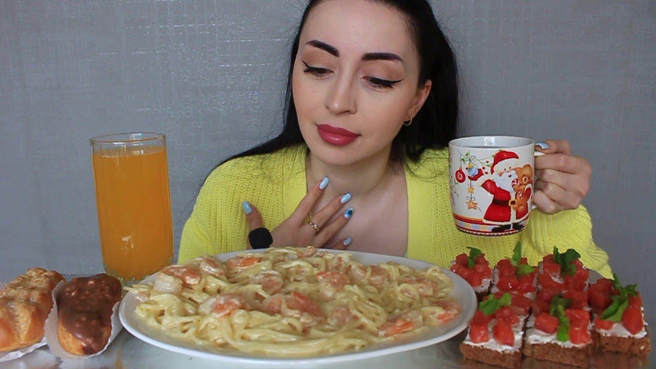 ЮТУБА СКОРО НЕ БУДЕТ? Паста 🍝 с креветками 🍤 Ayka Emilly