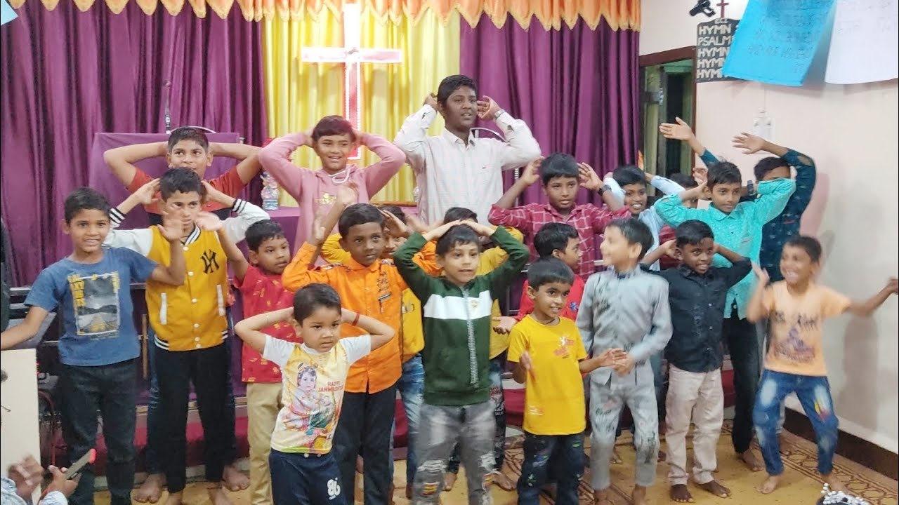 Gadi Gadi Rail Gadi Song Dance | VBS Sunday 2023 | ECI Thakurli