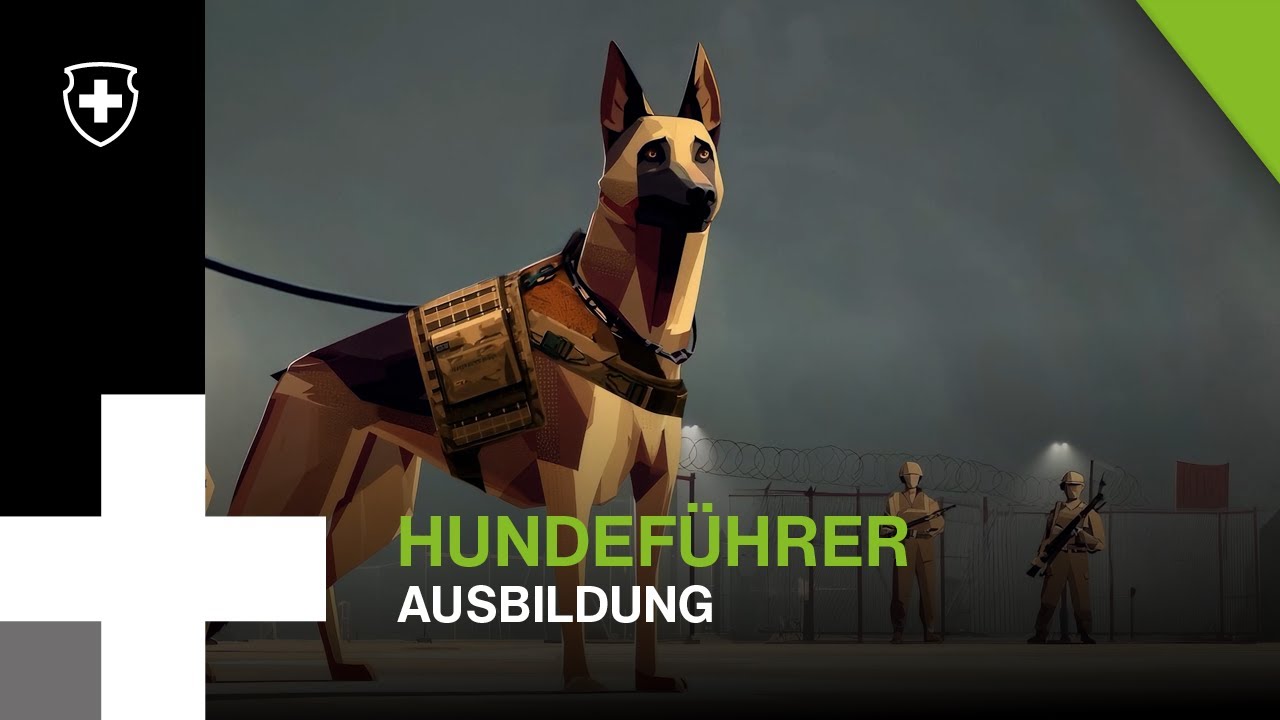 Sie trainieren für den Ernstfall – So werden die Diensthunde der Schweizer Armee ausgebildet