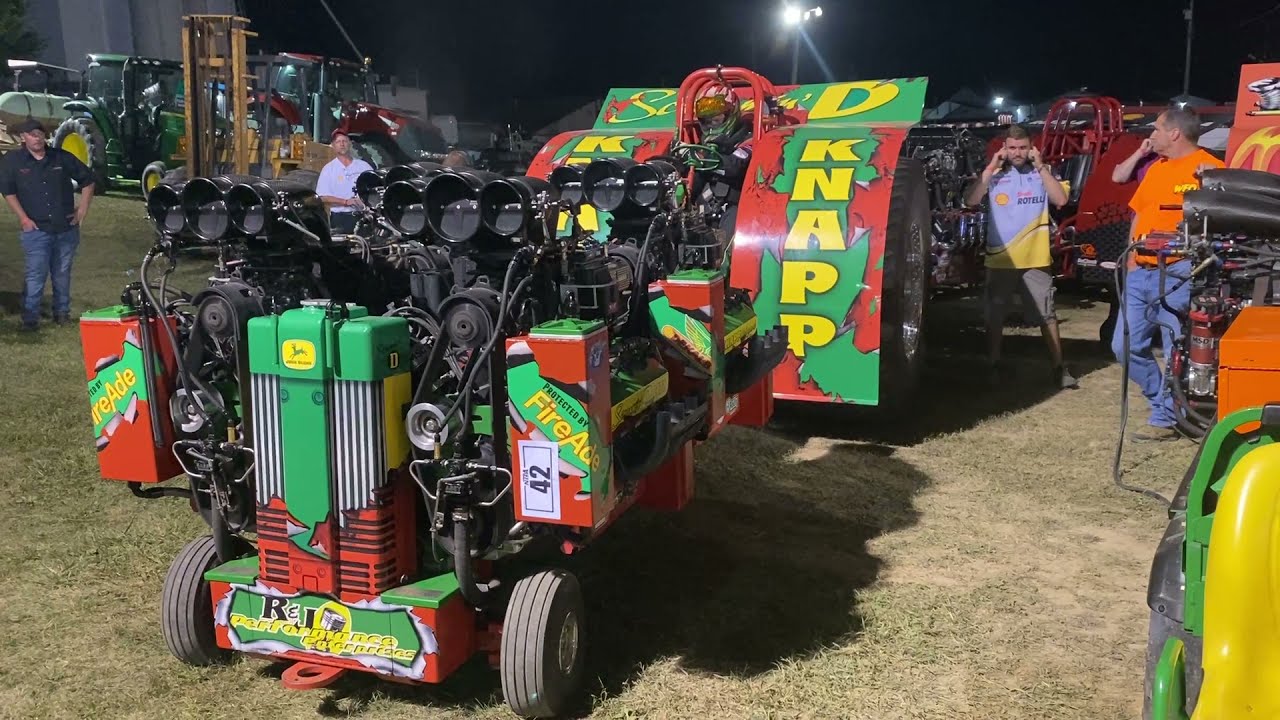 18,000 Horsepower John Deere Tractor Startup & Run!!!