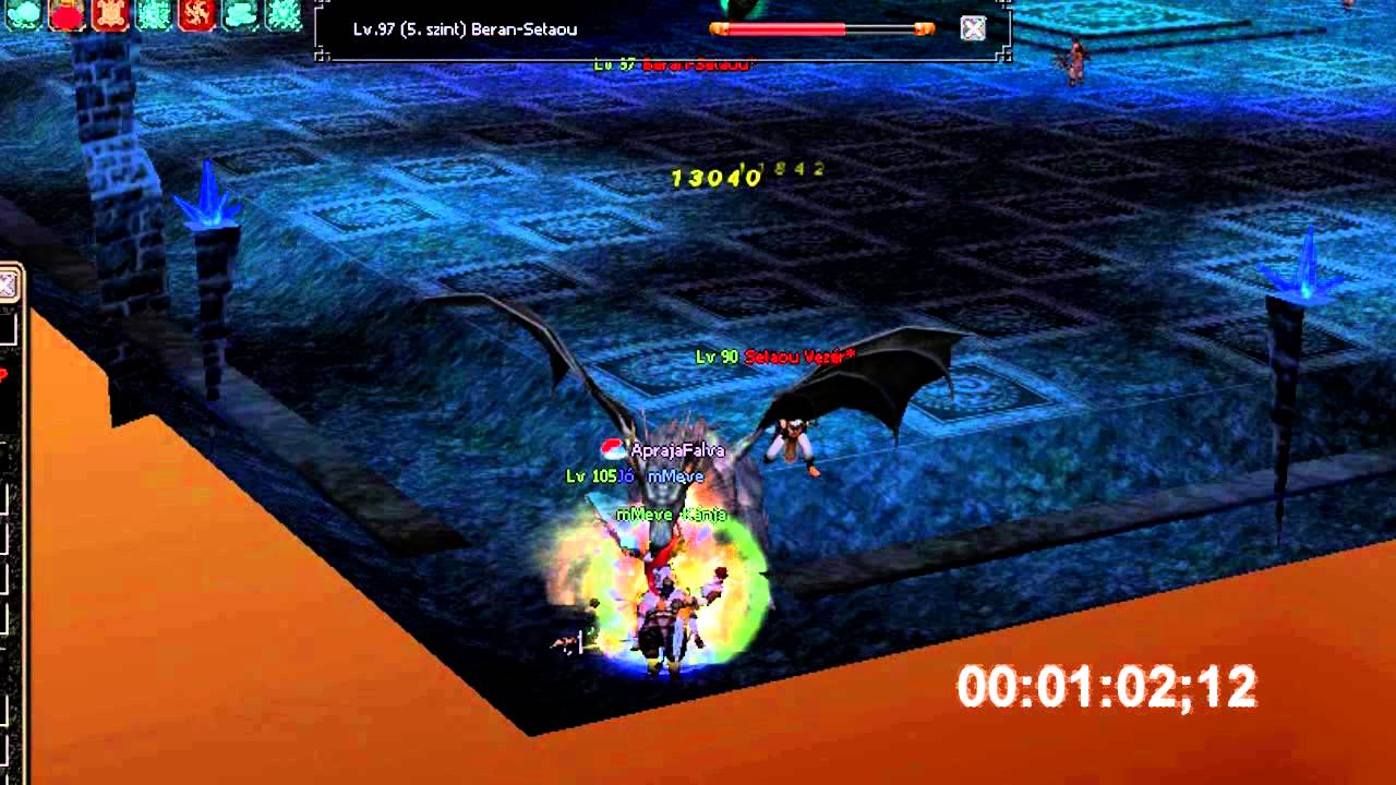Metin2 HU Meve - personal records/crit records Beran Setaou solo 3:13 Razador solo 46 sec