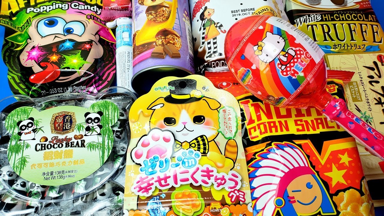 Salgadinho De MEL, Chocolate Do PANDA, Pipoca De Chocolate Belga, Trufaas Do Japão