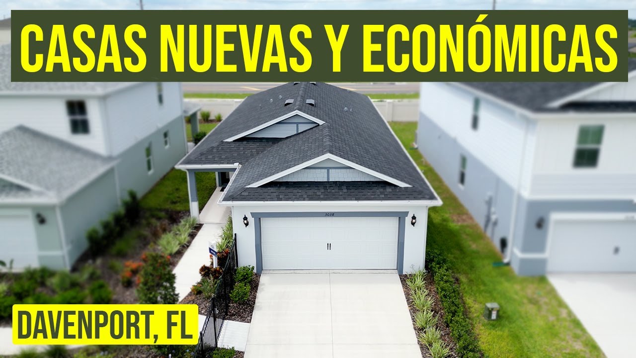 La casa Nueva con el mejor precio y promoción de Davenport Florida.