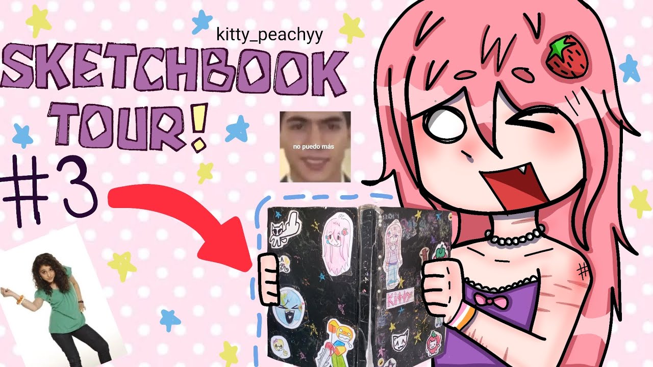 SKETCHBOOK TOUR!! // Kitty_peachyy (Primer video) 