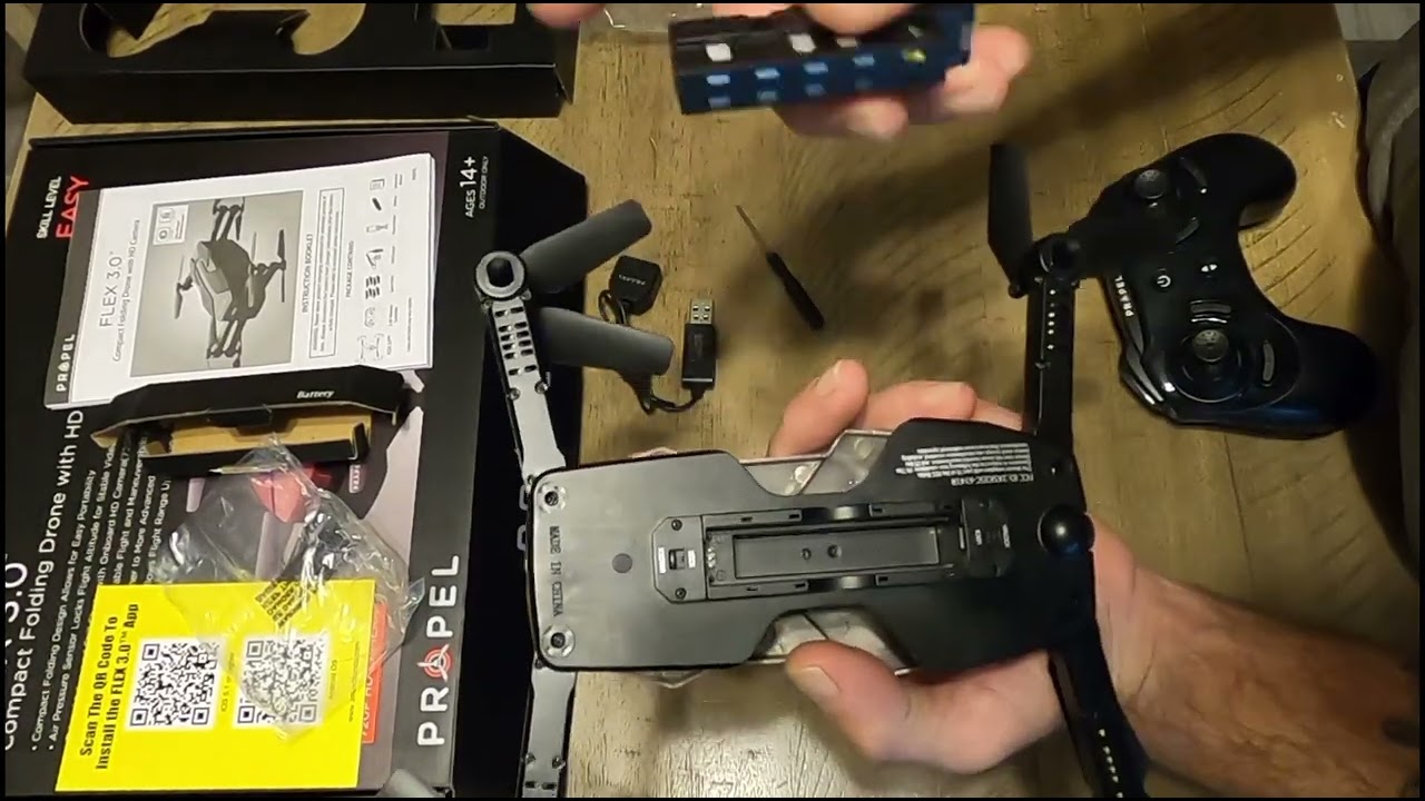 PROPEL FLEX 3.0 720P HD CAMERA DRONE UNBOXING