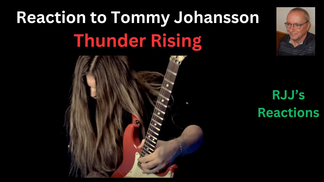 Reaction to Tommy Johansson - Thunder Rising (Gary Moore cover)