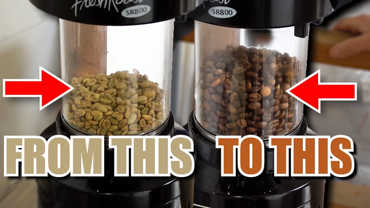 How to Roast Coffee at Home with a Fresh Roast SR-800