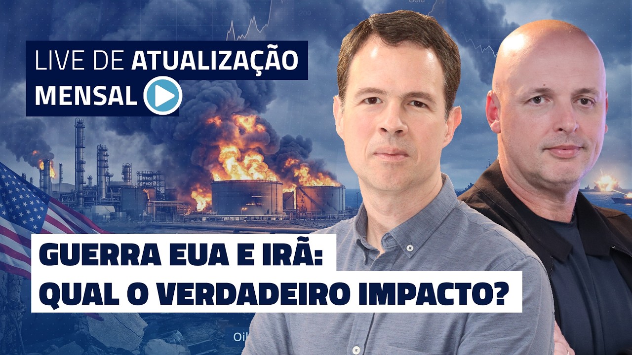 Guerra EUA e Irã: qual o verdadeiro impacto? | Live Economia e Mercados ref. Fevereiro/2026
