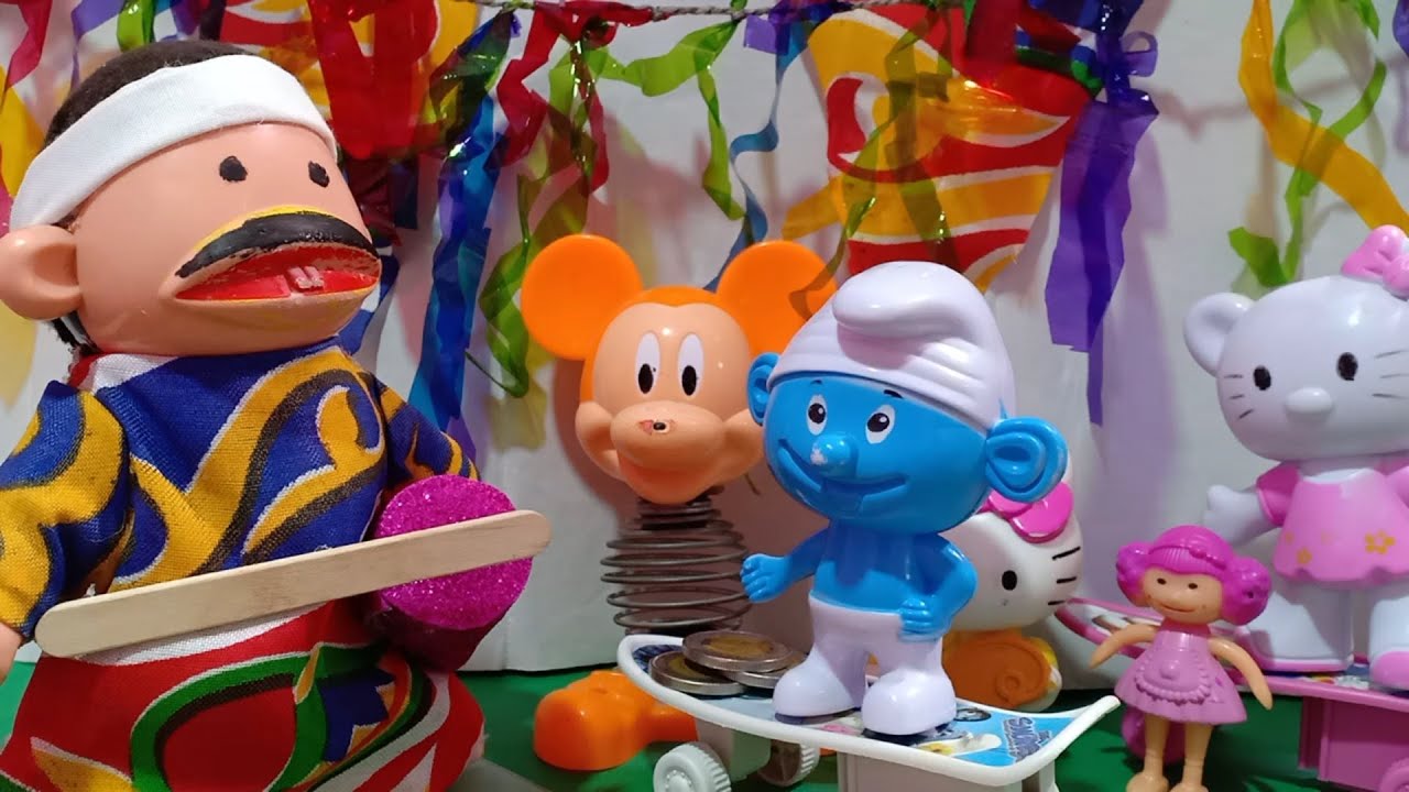 المسحراتي قال أسامينا/يوميات عائله سنفور وحبيبه ولولا/ألعاب حبيبه