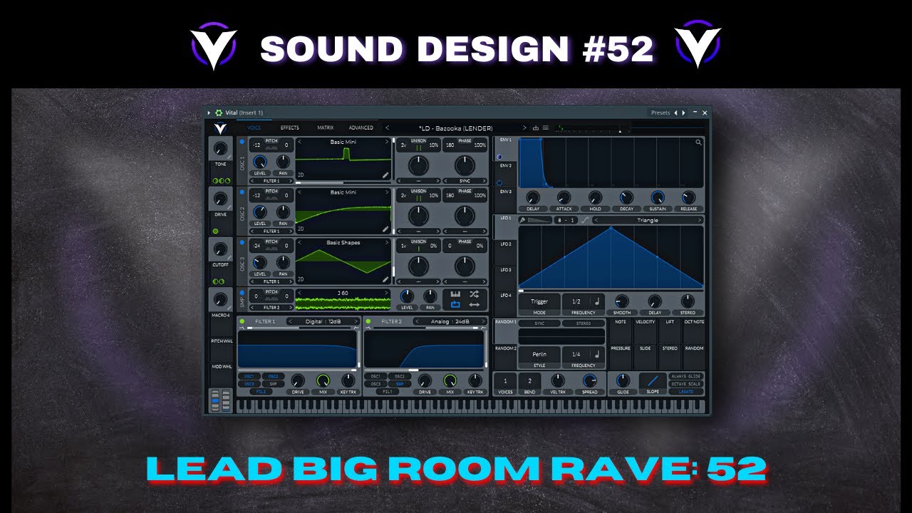 [VITAL👾] - Sound Design #52: Diseñando 