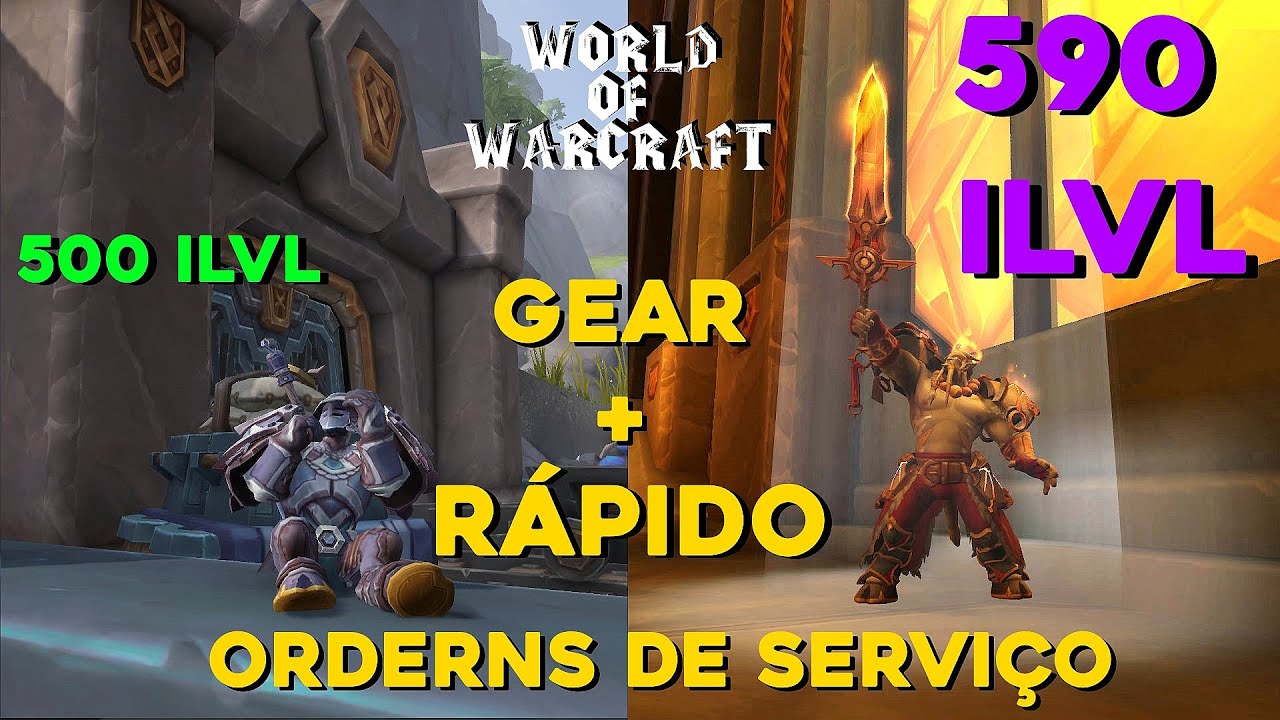 Guia Completo: Domine o Sistema de Ordens de Serviço em WoW: The War Within e fique FULL 590!
