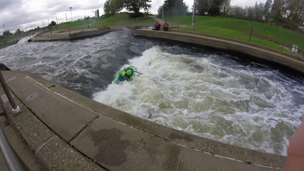 Holme Pierrepont - Connor in the bottom stopper