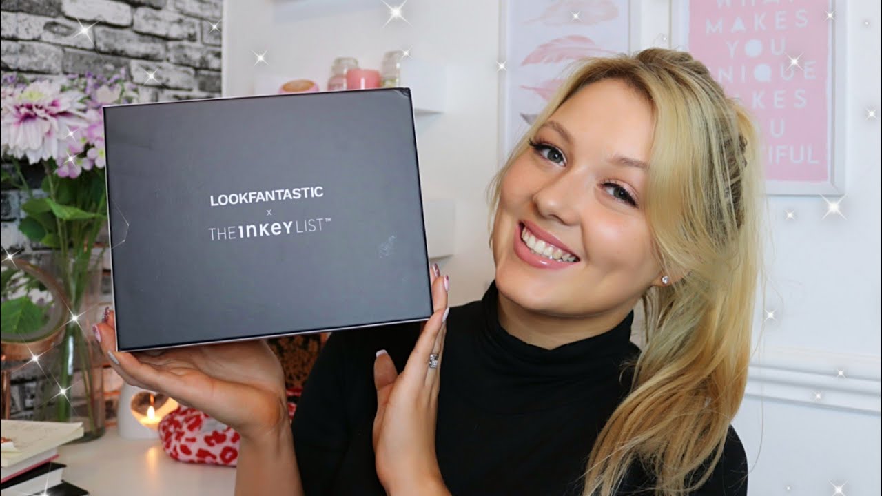 LOOKFANTASTIC X THE INKEY LIST LIMITED EDITION UNBOXING + DISCOUNT CODE | Sammy Louise