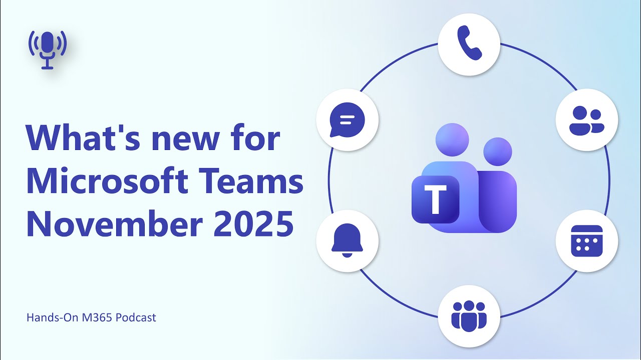 Что нового в Microsoft Teams — ноябрь 2025 г.