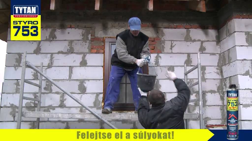 STYRO 753 PU Ragasztó Habosított Polisztirolhoz