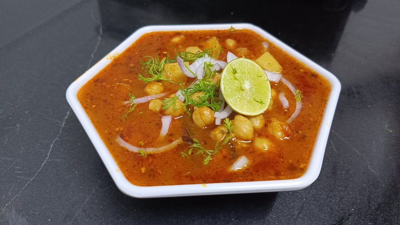 Spicy chatpate chole gravy recipe ❤️🤤