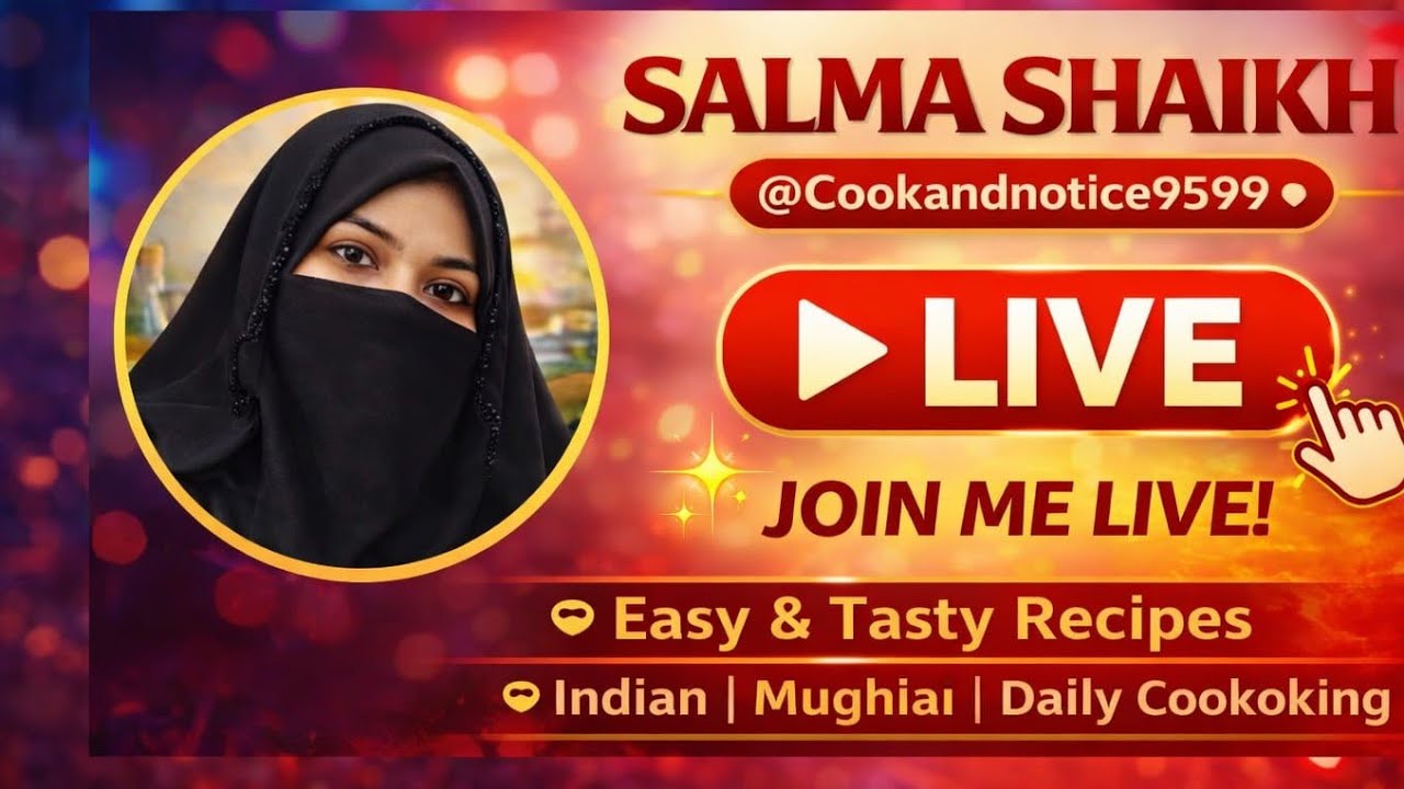 Salma Shaikh is live!