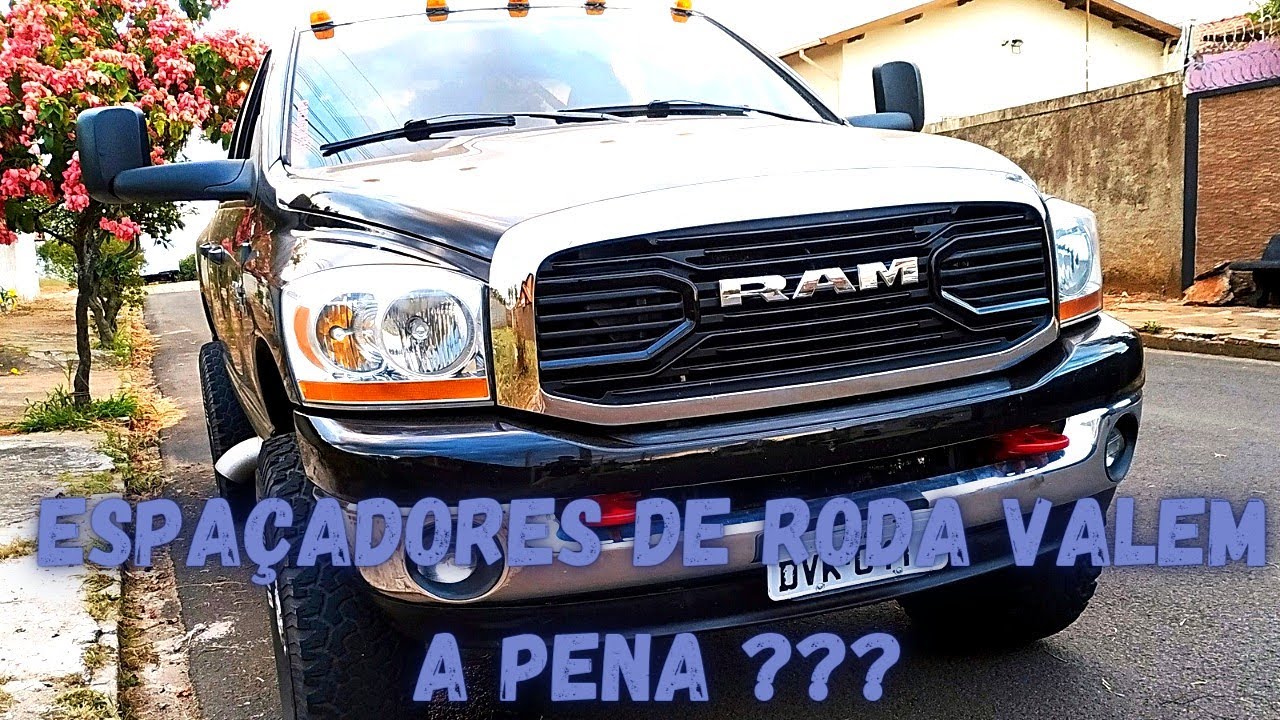 PROBLEMAS DOS ESPAÇADORES DE RODA NA DODGE RAM 2500