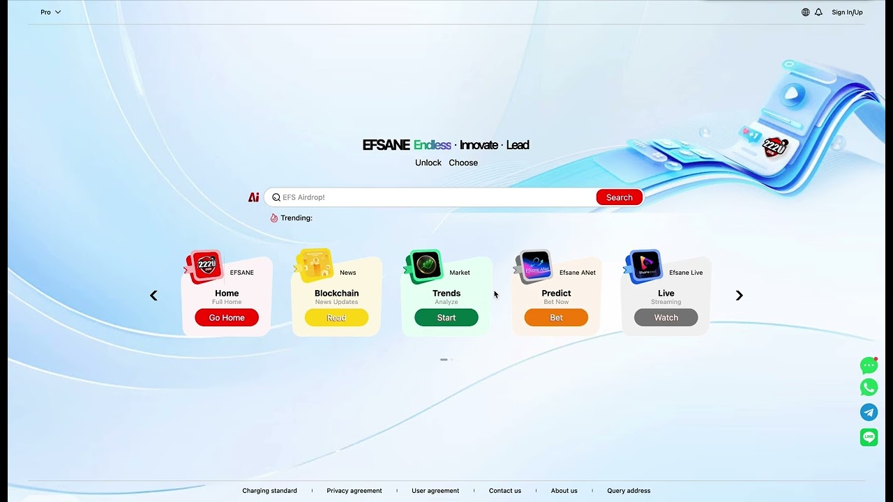 EFSANE: One Platform for All Your Crypto