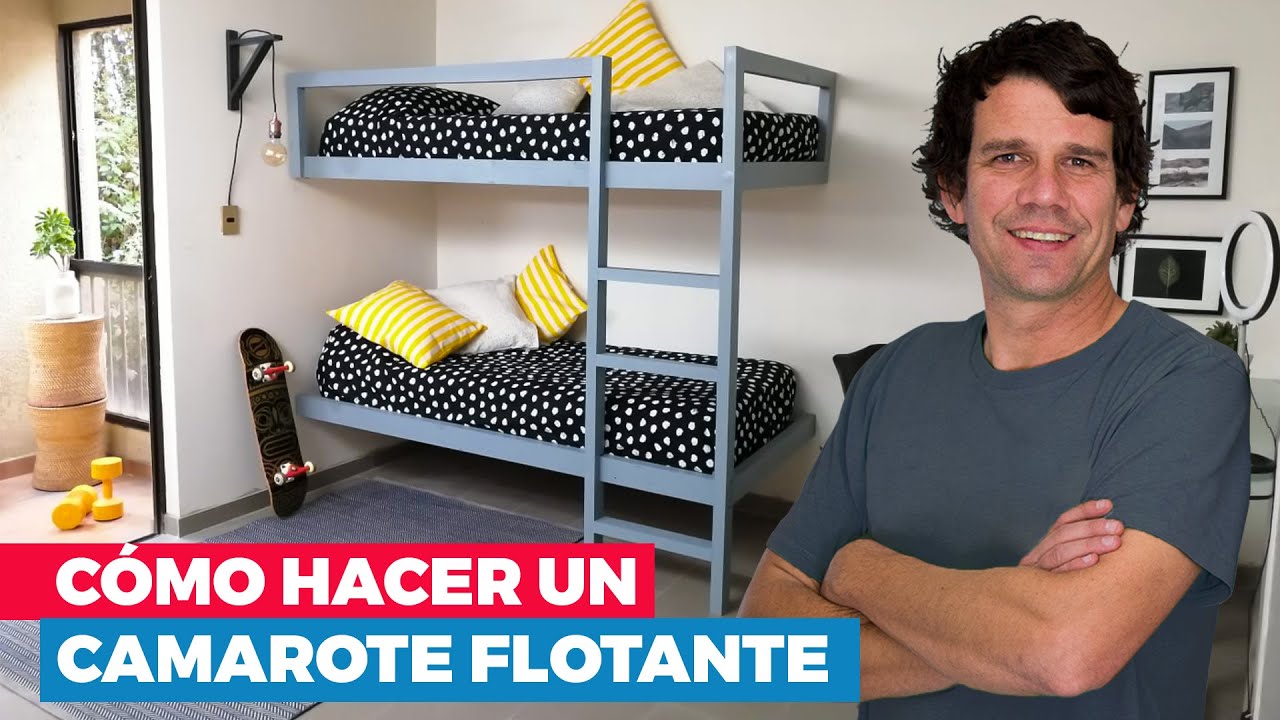 Cómo hacer un camarote flotante de madera