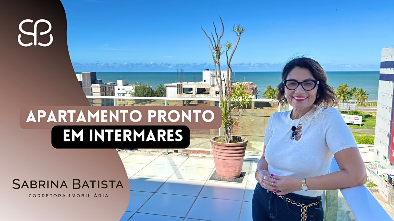 Apartamento pronto a poucos metros da praia de Intermares - PB