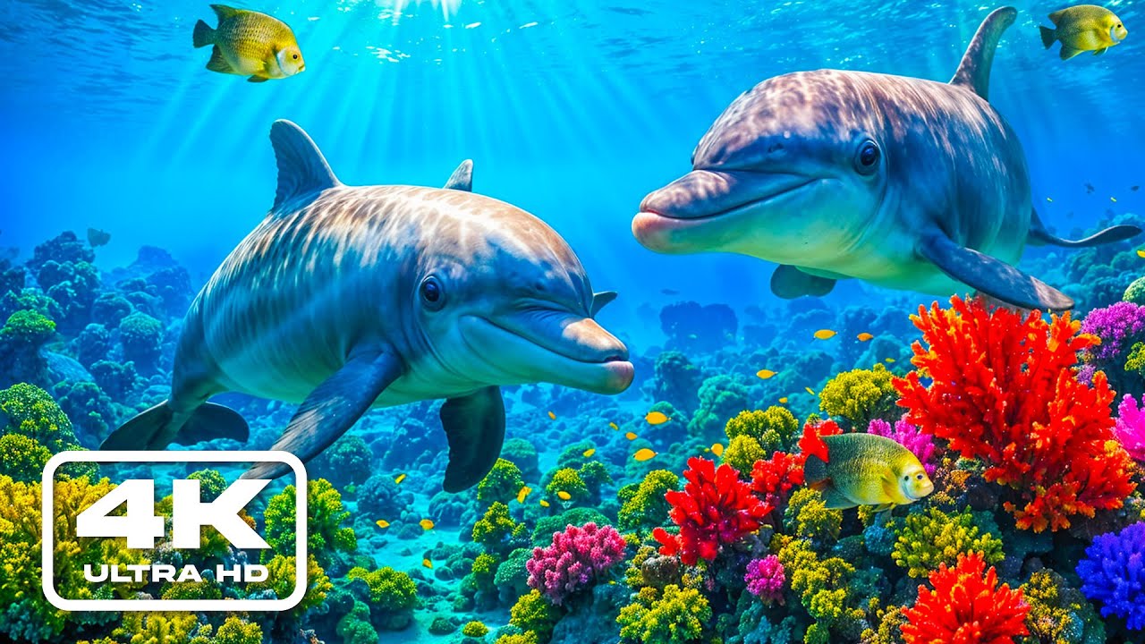 The Best Ocean 4K – Explore the Stunning World of Sea Jellyfish and Beautiful Coral Reef Fish