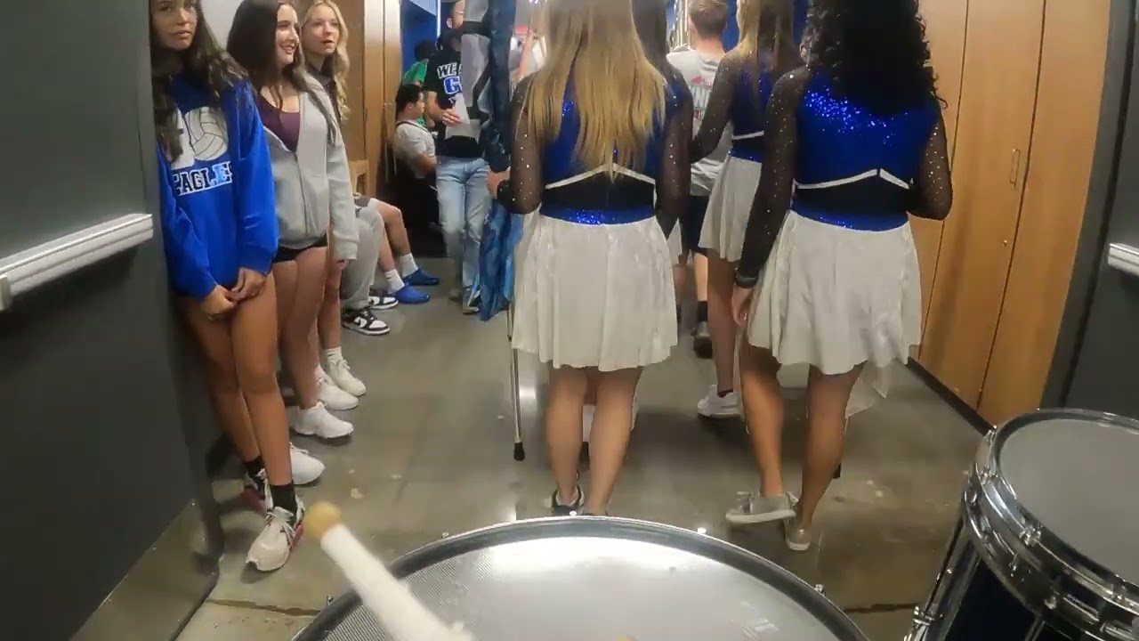 GVHS Pep Rally Center Snare Cam - 4 years later