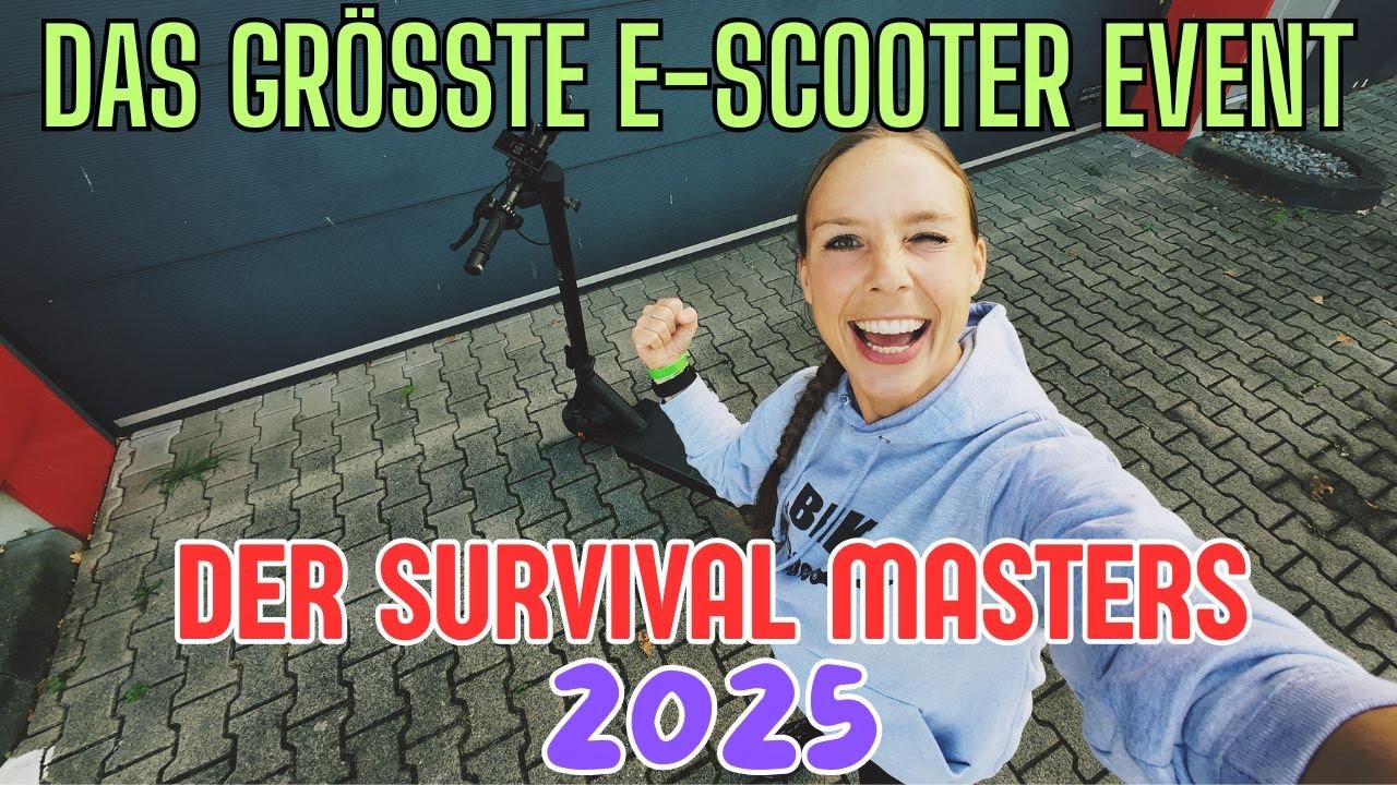 Das größte E-SCOOTER EVENT der SURVIVAL MASTERS 2025 !!!