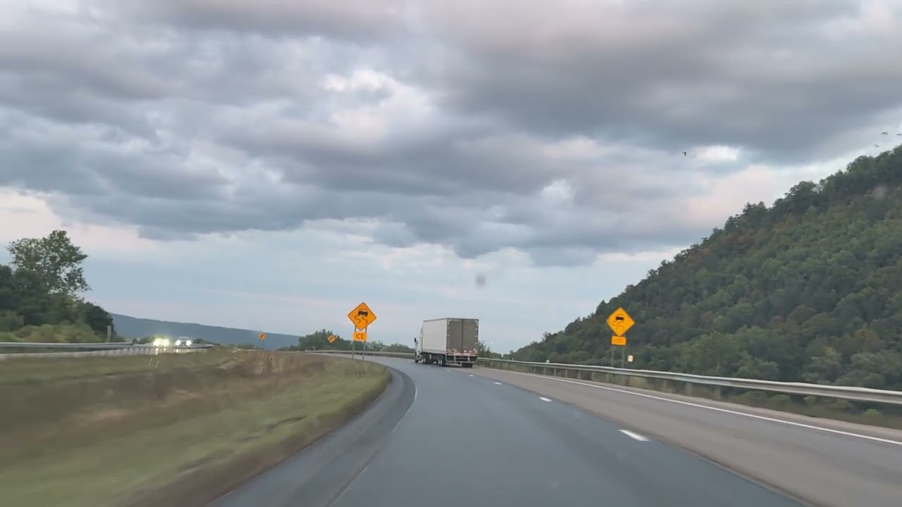 Scenic Drive In Upstate New York- Fall Is Coming 