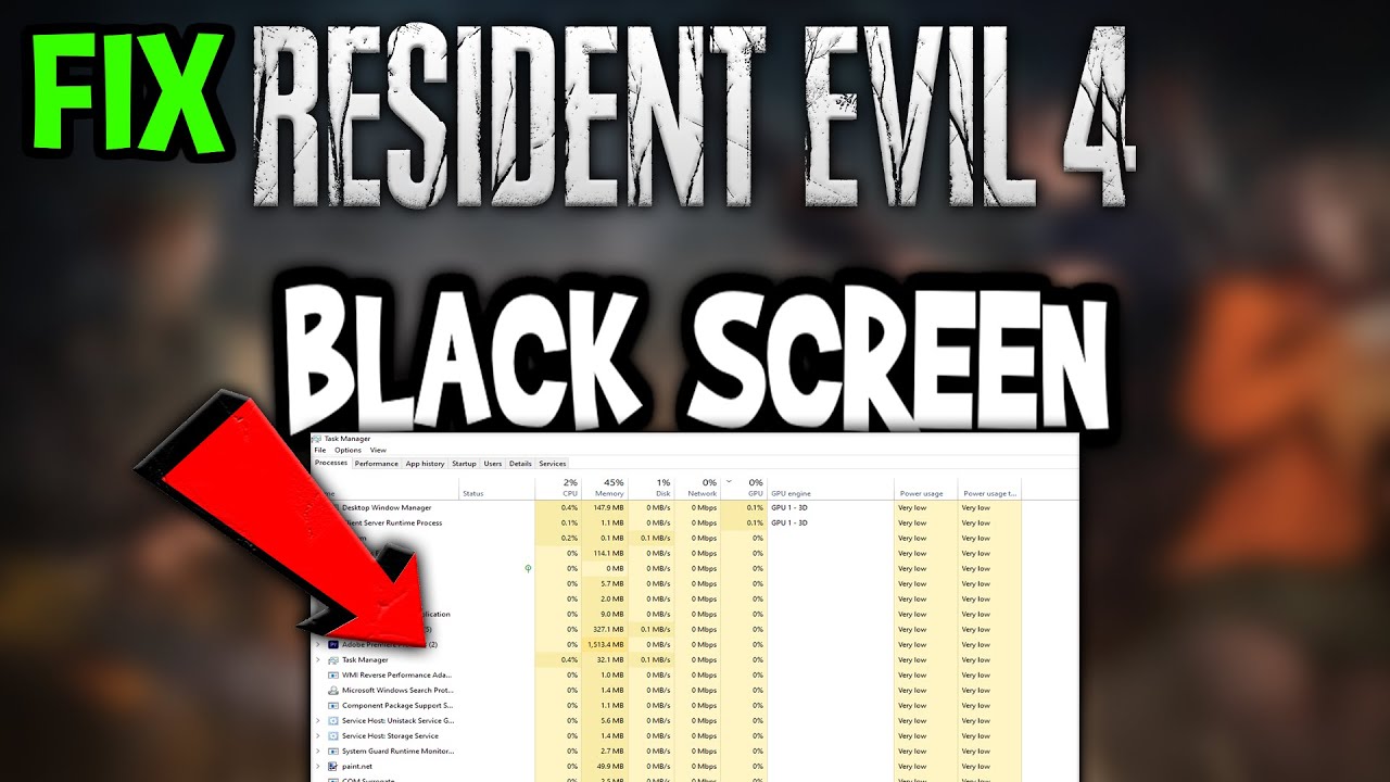 Resident Evil 4  &ndash; How to Fix Black Screen & Stuck on Loading Screen